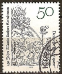 Stamps Germany -  450 años de catecismos Martin Lutero.