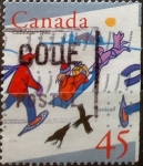 Sellos de America - Canad -  Intercambio 0,25 usd 45 cent 1996