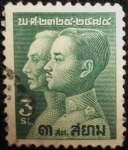 Stamps Thailand -  Kings Rama T'ibodi & Prajadhipok
