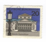 Stamps Germany -  Teatro nacional de Munich
