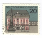 Stamps Germany -  Ayuntamiento de Bonn