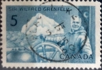Stamps Canada -  Intercambio 0,20 usd 5 cent 1965