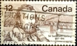 Stamps Canada -  Intercambio 0,20 usd 12 cent 1977