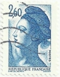 Stamps France -  SERIE LIBERTÉ DE GANDON. VALOR FACIAL 2.60 FF. YVERT FR 2221