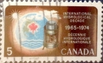 Sellos de America - Canad� -  Intercambio cr3f 0,20 usd 5 cent 1968