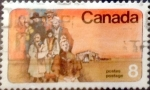 Sellos de America - Canad -  Intercambio cxrf2 0,20 usd 8 cent 1974