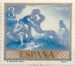 Stamps Spain -  3  pesetas 1958