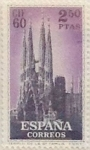 Stamps Spain -  2,50 pesetas 1960