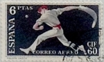 Stamps Spain -  6 pesetas 1960