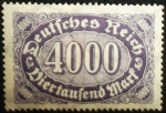 Stamps Germany -  Numeral