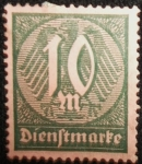 Stamps Germany -  Numeral-Aguila