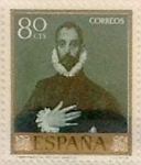 Stamps Spain -  80 céntimos 1961