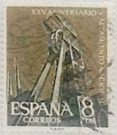 Stamps Spain -  8 pesetas 1961