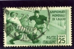 Stamps Italy -  2º Copa del mundo de futbol