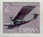 Stamps Spain -  2 pesetas 1961