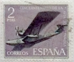 Stamps Spain -  2 pesetas 1961