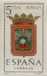 Stamps Spain -  5 pesetas 1962