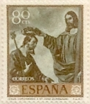 Sellos de Europa - Espaa -  80 céntimos 1962