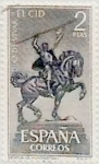 Stamps Spain -  2 pesetas 1962