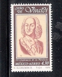 Stamps : America : Mexico :  Año de Vivaldi