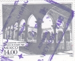 Stamps Mexico -  Convento de Actopán Hgo.