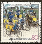 Stamps Germany -   Día del sello 1987.