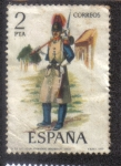 Sellos de Europa - Espa�a -  Uniformes