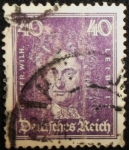 Stamps Germany -  Gottfried Withelm Leibniz