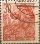 Stamps Germany -  Intercambio 0,20 usd 30 pf. 1953