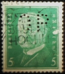 Stamps Germany -  Paul Von Hindenburg