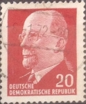 Stamps Germany -  Intercambio 0,20 usd 20 pf. 1961