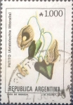 Sellos de America - Argentina -  Intercambio 0,25 usd 1000 australes 1989