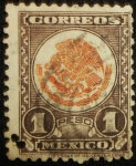 Sellos de America - M�xico -  Escudo Nacional Mexicano