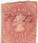 Stamps Chile -  Cristobal Colon