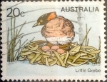 Stamps Australia -  Intercambio 0,20 usd 20 cents. 1978