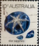 Stamps Australia -  Intercambio 0,20 usd 10 cents. 1974