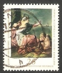 Stamps Germany -  Cuadro en la Galería de Dresde