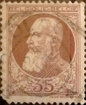 Stamps Belgium -  Intercambio 2,40 usd 35 cents. 1905