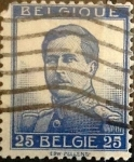 Stamps Belgium -  Intercambio 0,40 usd 25 cents. 1912