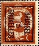 Stamps Belgium -  Intercambio 0,45 usd 2 cents. 1912