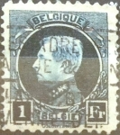 Stamps Belgium -  Intercambio 0,20 usd 1 franco 1921