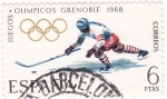 Stamps Spain -  Juegos Olímpicos Grenoble-68  (17)