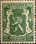 Stamps Belgium -  Intercambio nfyb2 0,20 usd 35 cents. 1935