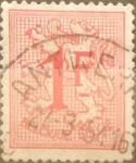 Sellos de Europa - Blgica -  Intercambio 0,20 usd 1 franco 1951