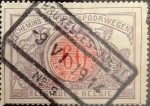 Stamps Belgium -  Intercambio 0,20 usd 60 cents. 1902