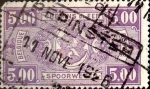 Stamps Belgium -  Intercambio 0,20 usd 5 francos 1924