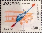 Sellos de America - Bolivia -  Intercambio dm1g2 0,65 usd 4,50 bolivares 1984