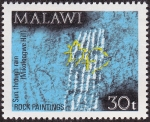 Sellos de Africa - Malawi -  MALAWI - Arte rupestre de Chongoni