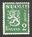 Sellos de Europa - Finlandia -  288 - León rampante