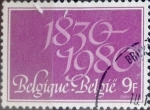 Stamps Belgium -  Intercambio 0,25 usd 9 francos 1980